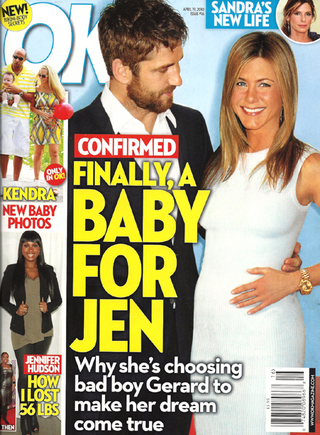 Illustration for article titled This Week In Tabloids: Brad & Jen Seen Kissing; Whitney Houston On Coke